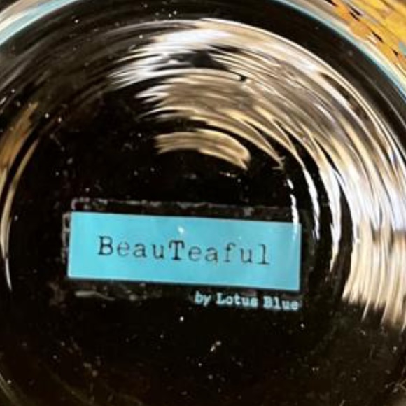 Set of 6 Tea Cups Beauteaful by Lotus Blue - Picture 5 of 5